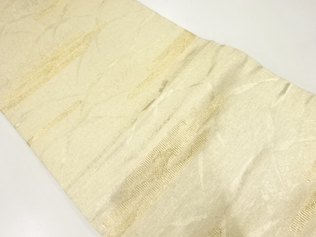 JAPANESE KIMONO / VINTAGE NAGOYA OBI / SILK / EGASUMI & SNOWFLAKE